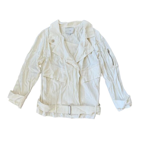 IRO White Moto Jacket - Picture 3 of 14